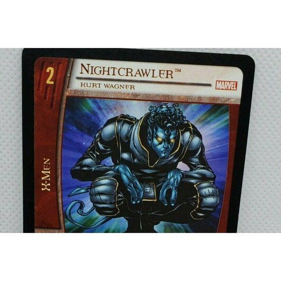 Vintage Jean Grey And Nightcrawler V.S. System Collectible X-Men Marvel Card - Picture 4 of 11